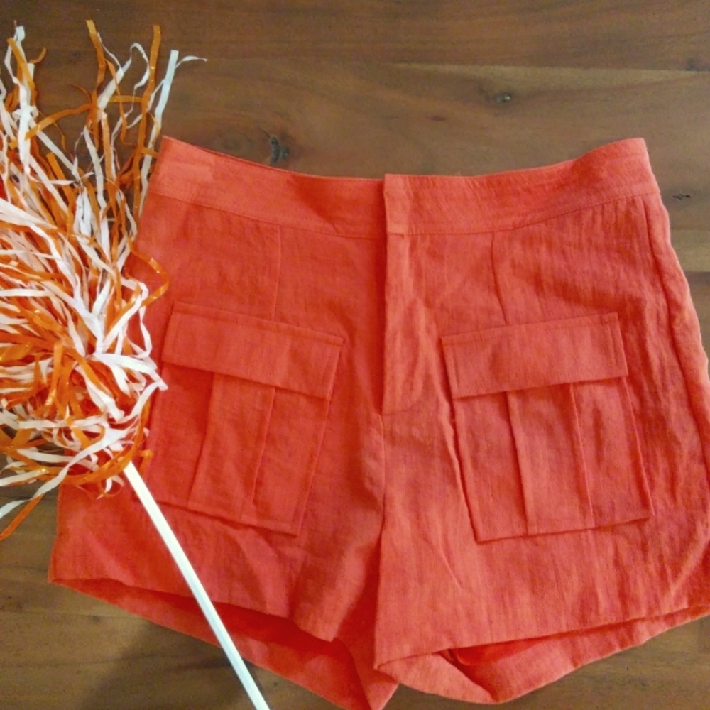 NWT ADORABLE VERY J BRAND GAMEDAY SHORTS.
